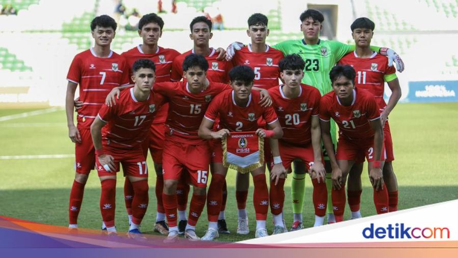 Susunan Pemain Timnas Indonesia U-20 Vs Malaysia U-20: Evan-Kaka di Depan