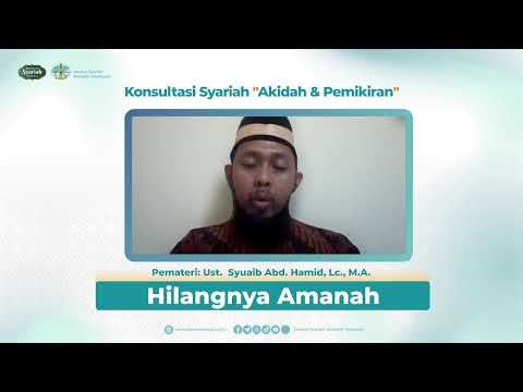 Konsultasi Syariah Akidah Dan Pemikiran