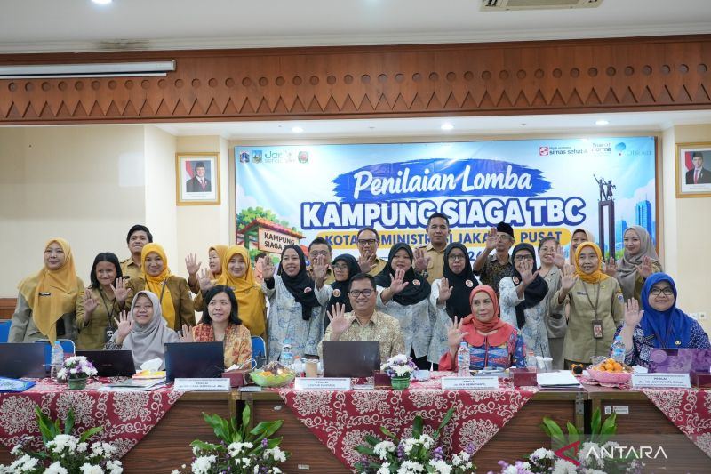 Pemkot Jakpus beri penilaian Kampung Siaga TBC di delapan kecamatan