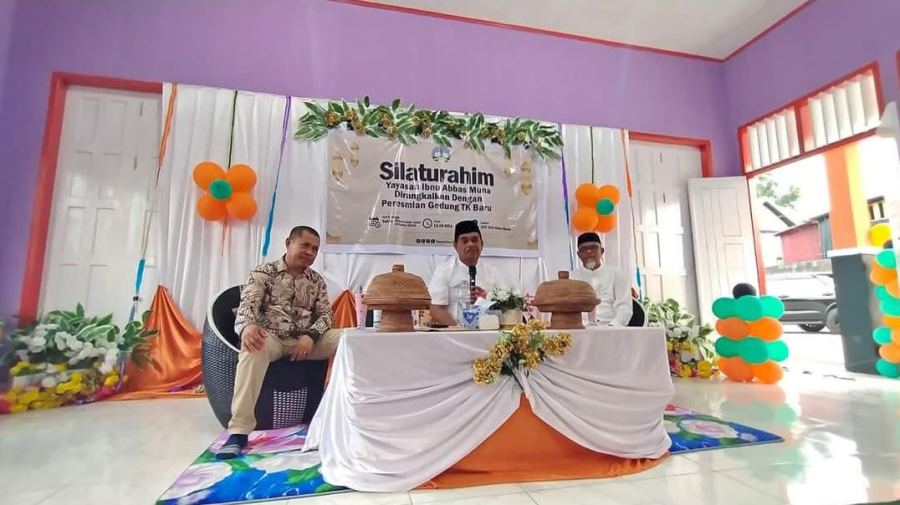 Hadiri Kegiatan Wahdah Muna, Wakil Bupati Resmikan Gedung Baru TK Ibnu Abbas
