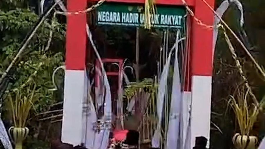 TNI AD Tak Mau Jembatan Merah Putih Pangandaran Disebut Ambruk
