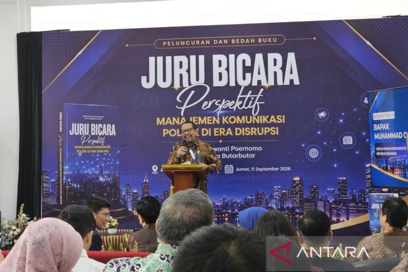 Qodari: Buku "Juru Bicara" relevan dengan tugas Bakom