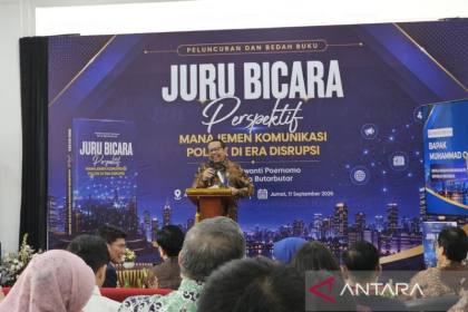 Qodari: Buku "Juru Bicara" relevan dengan tugas Bakom