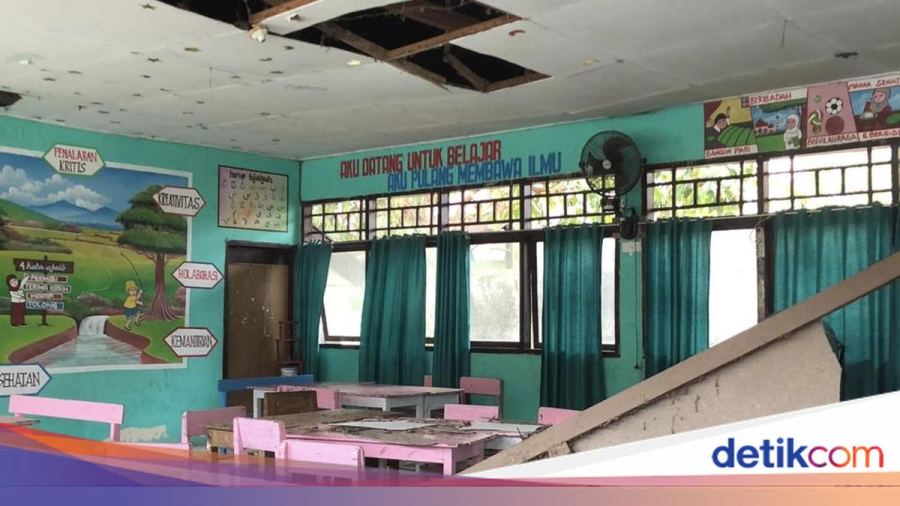 SDN 4 Maroangin Enrekang 30 Tahun Rusak Parah Ancam Keselamatan Siswa