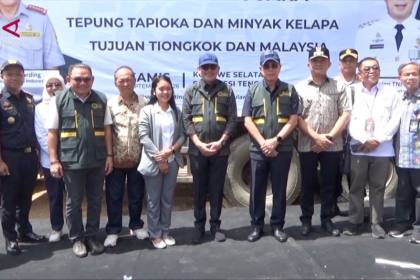 Sultra ekspor 1.027 ton tapioka dan minyak kelapa ke China-Malaysia