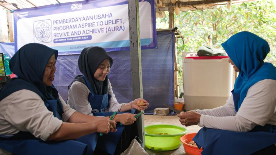 Dari Daging Buah Pala yang Terbuang, KWT Bina Tani Mysari Sulap Jadi Cuan Berkat BRI Peduli