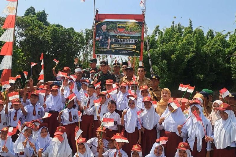 Kodam I/BB rampungkan ratusan jembatan di Sumut permudah akses warga