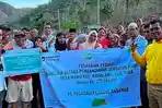 Pegadaian Peduli, Salurkan Bantuan Pembangunan Jembatan Raba Sa’u Desa Mawu