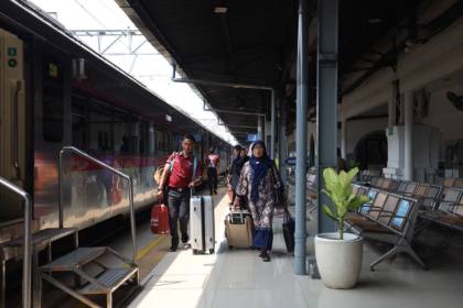 KAI Daop I: Hari ini puncak arus balik libur Maulid Nabi