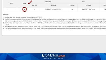 Cara Cek Desil Lewat HP, Hanya Masukkan NIK KTP