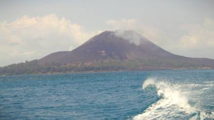 Top 3: Erupsi Anak Krakatau, Kapal Dilarang Mendekat Radius 3 Km di Selat Sunda