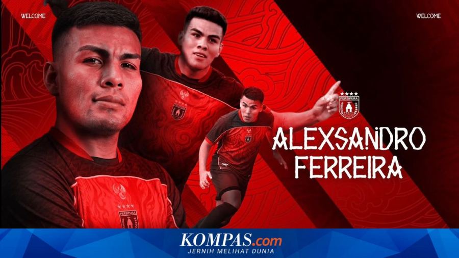 Persipura Lengkapi Slot Pemain Asing, Alexsandro Jadi Muka Baru di Lini Depan