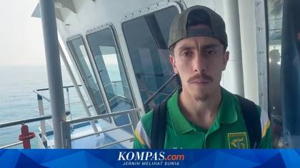 Cerita 14 Jam Perjalanan Pemain Persebaya, Imbas Erupsi Anak Krakatau
