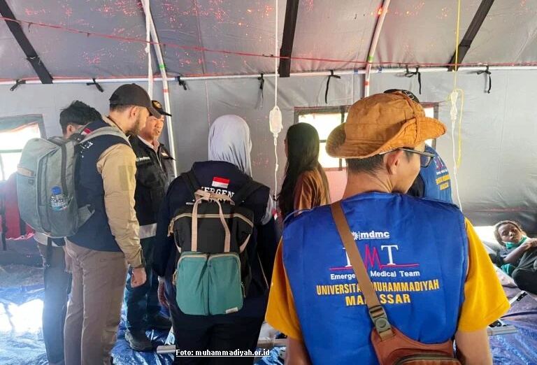 Aktivasi Rumah Sakit Lapangan Standar WHO, Lazismu Dukung Layanan EMT Muhammadiyah di NTT