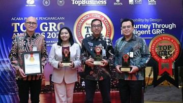 Jasa Raharja Sabet 4 Penghargaan di Ajang TOP GRC Awards 2026