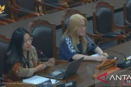 MK pertanyakan alasan gugatan masa jabatan Kapolri ditarik pemohon
