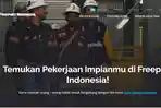 PT Freeport Indonesia Buka Lowongan Magang bagi Mahasiswa D4/S1 dan S2, Beri Uang Saku