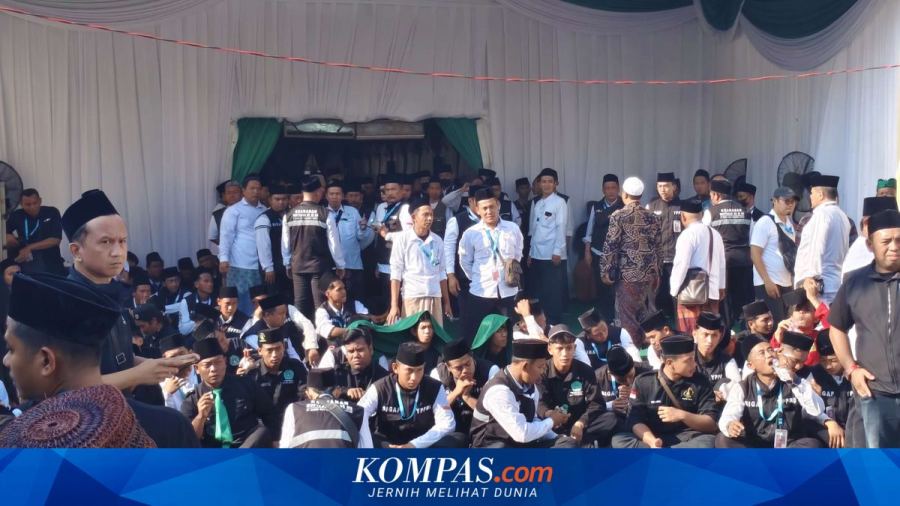 Massa Aksi Mulai Mundur, Pagar Nusa Masih Berjaga di Ruang Pleno Muktamar NU