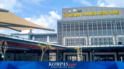 8,3 Juta Penumpang Melintas, Stasiun Rangkasbitung Berbenah