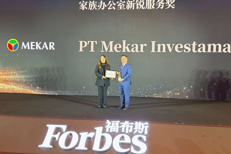 MEKAR meraih penghargaan Forbes China untuk layanan "family office"