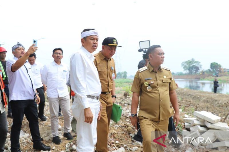 Gubernur KDM minta normalisasi Kali CBL segera tuntas