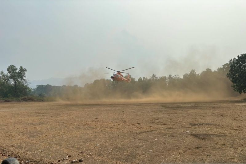 Helikopter HR-3604 perkuat dukungan operasi SAR jurnalis 