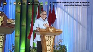 Zulhas Ungkap Regulasi Ruwet Sebelum PSEL Bekasi Direalisasikan