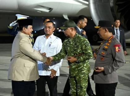 Presiden Prabowo Tiba di Tanah Air usai Kunjungi Vladivostok Rusia