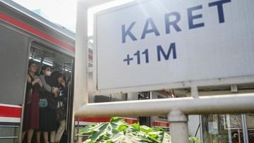 Serba-serbi Hari Terakhir Stasiun Karet Sebelum 'Pensiun'