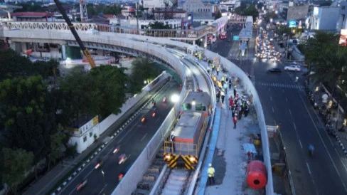 Ada yang Beda di Stasiun LRT Velodrome