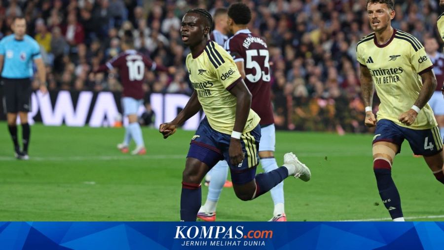 Hasil dan Klasemen Liga Inggris: Kalahkan Aston Villa, Arsenal Dekati Man City