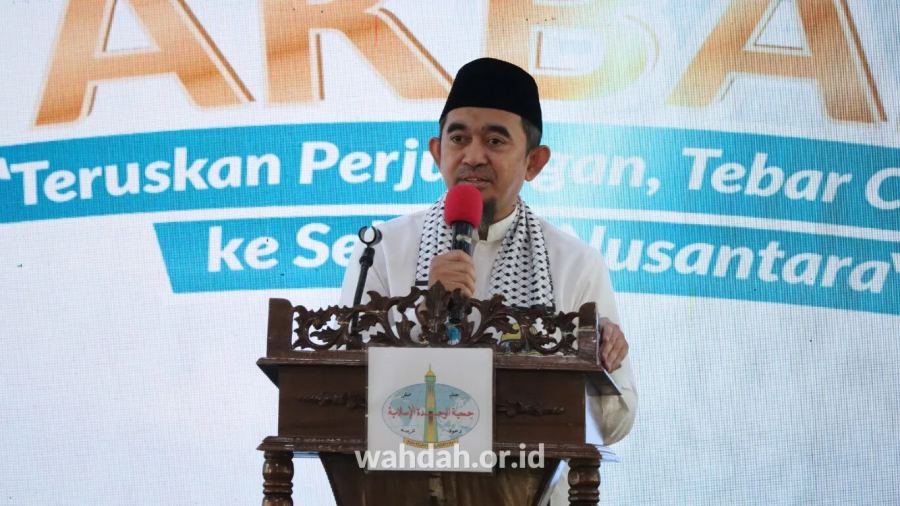 Kukuhkan Pengurus Baru, Wahdah Islamiyah Sebar Dai Nusantara Serentak ke 37 Provinsi