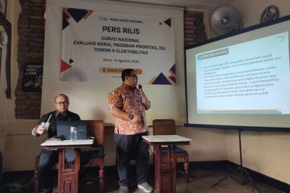 Survei Median: Elektabilitas Prabowo Teratas, KDM-Anies Bersaing di Angka 19 Persen, Gibran Cuma 2 Persen