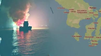 Mengenal Perairan Kabaena Bombana Lokasi Terbakarnya Kapal Legenda Nusantara Rute Jakarta-Morowali