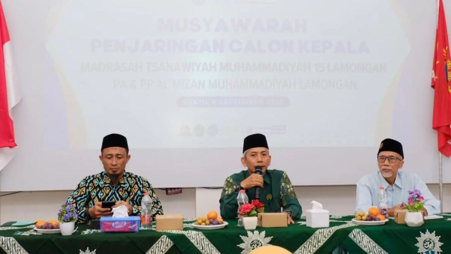 Al Mizan Lamongan Gelar Musyawarah Penjaringan Calon Kepala MTs 