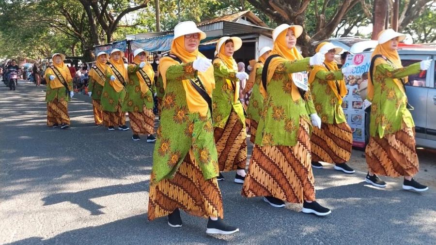 PRA Blimbing Lamongan Raih Juara 2 Gerak Jalan HUT ke-81 RI