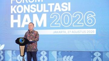 Dialog Bareng OMS, WamenHAM Bahas Isu Demokrasi hingga Kebebasan Sipil