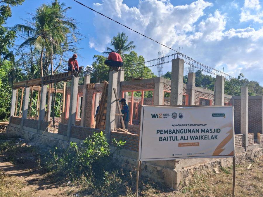 Laporan Progres Tahap III, Menembus Keterbatasan, Mewujudkan Masjid Baitul Ali Waikelak
