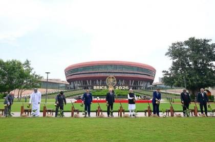 Momen Prabowo, Putin hingga Xi Jinping Tanam Pohon Banyan di Sela KTT BRICS