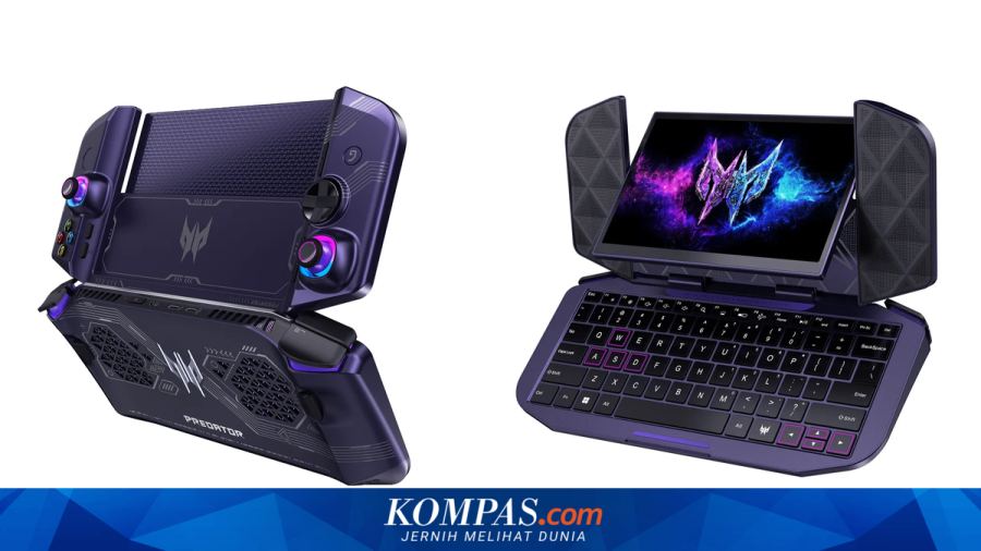 Acer Pamer DualPlay Mini, Handheld Gaming yang Bisa "Disulap" Jadi Laptop Kecil
