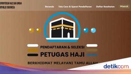 Besok Hari Terakhir Pendaftaran Petugas Haji 2027, Cek Lagi Jadwal-Syaratnya!