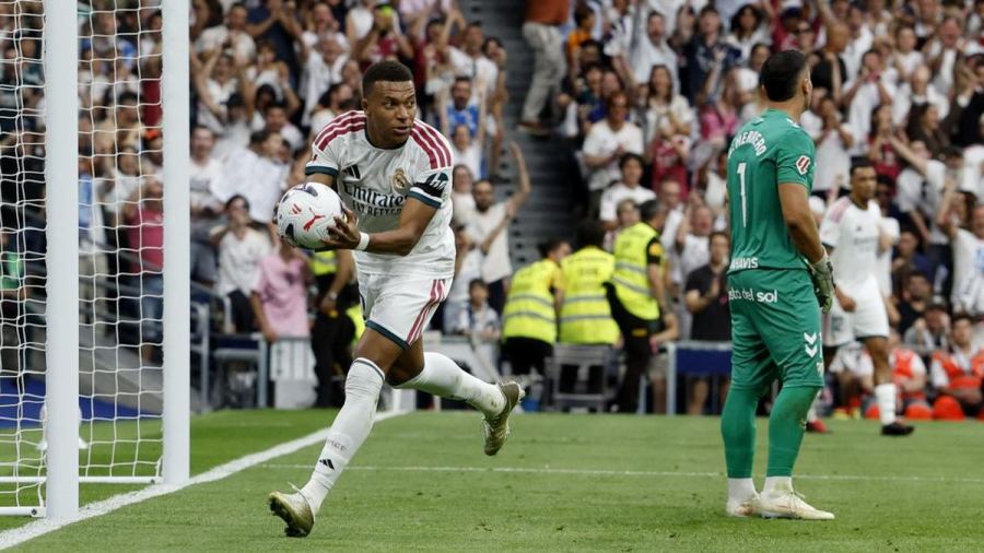 Hasil Liga Spanyol: Mbappe Cetak Gol, Real Madrid Bantai Malaga 4-0