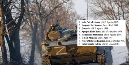 Ukraina Bongkar 8 WNI Diduga Jadi Tentara Rusia, Ada yang Disebut Berperang di Garda Depan