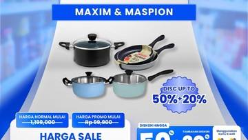 Cuma di Transmart Full Day Sale, Alat Masak Diobral Murah