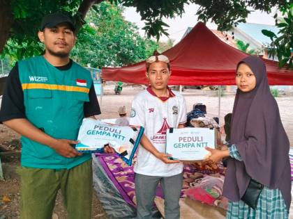 Wahdah Islamiyah Salurkan Bantuan Logistik untuk Warga Terdampak Gempa di Nagekeo