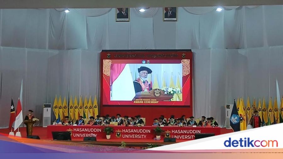 Unhas Beri Gelar Doktor Honoris Causa ke Perdana Menteri Timor Leste