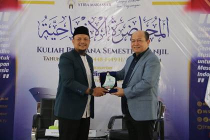 IAI STIBA Makassar Buka Tahun Akademik 2026/2027, Dirut PT PAL Isi Kuliah Perdana