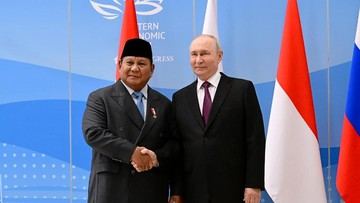 Saat Prabowo dan Putin Saling Berbalas Pujian