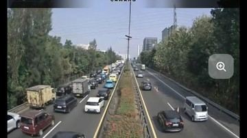 Situasi Lalin di Tol Dalam Kota Pagi Ini, Ada Kepadatan di Cawang