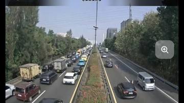 Situasi Lalin di Tol Dalam Kota Pagi Ini, Ada Kepadatan di Cawang